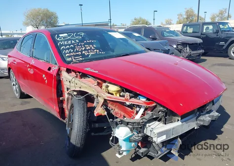 2021 Hyundai Sonata Sel Plus из США, поврежденный, VIN 5NPEJ4J24MH086433